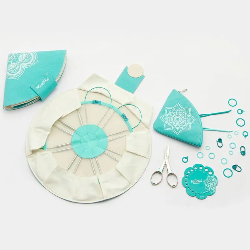 KnitPro Mindful Explore Lace Fixed Needle Set- 25cm- 36320