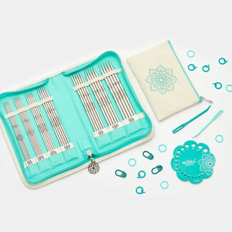 KnitPro Mindful Compassion Double Pointed Needle Set- 15cm(6")- 36332