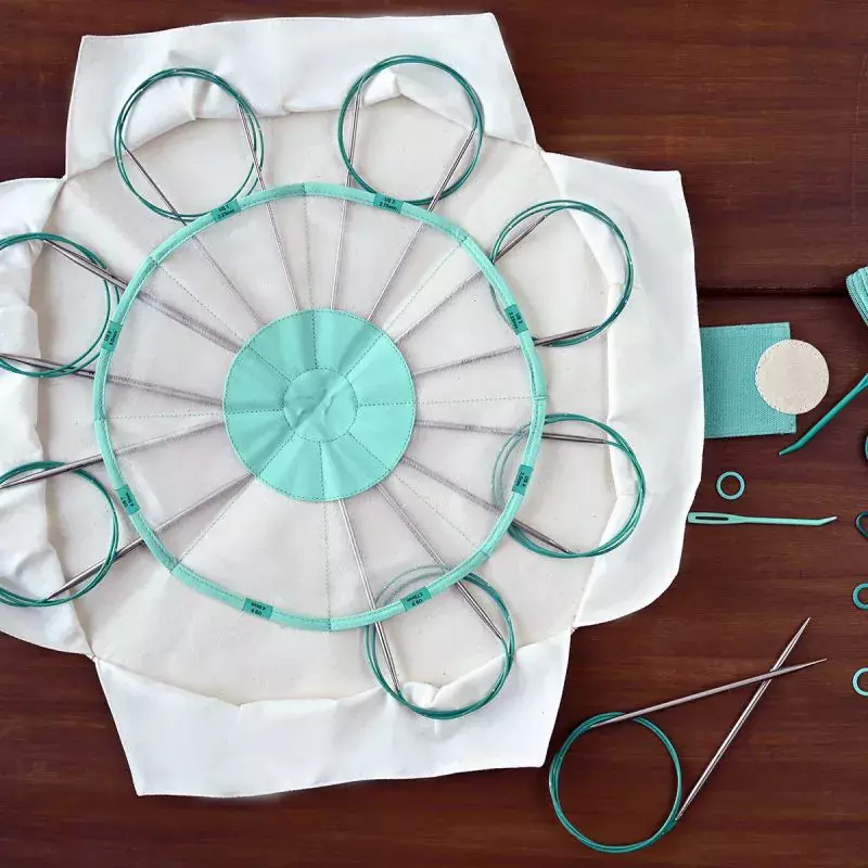 KnitPro Mindful Serenity Fixed Needle Set- 100cm- 36322 KnitPro Mindful Serenity Fixed Needle Set- 100cm- 36322