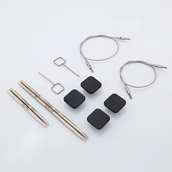 PETITE INTERCHANGEABLE NEEDLE COMBO SET 2.25MM (US 1) – THE MINDFUL COLLECTION PETITE INTERCHANGEABLE NEEDLE COMBO SET 2.25MM (US 1) – THE MINDFUL COLLECTION