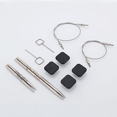 PETITE INTERCHANGEABLE NEEDLE COMBO SET 2.50MM (US 1.5) – THE MINDFUL COLLECTION PETITE INTERCHANGEABLE NEEDLE COMBO SET 2.50MM (US 1.5) – THE MINDFUL COLLECTION