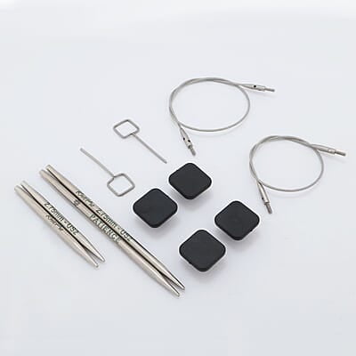 PETITE INTERCHANGEABLE NEEDLE COMBO SET 2.75MM (US 2) – THE MINDFUL COLLECTION PETITE INTERCHANGEABLE NEEDLE COMBO SET 2.75MM (US 2) – THE MINDFUL COLLECTION