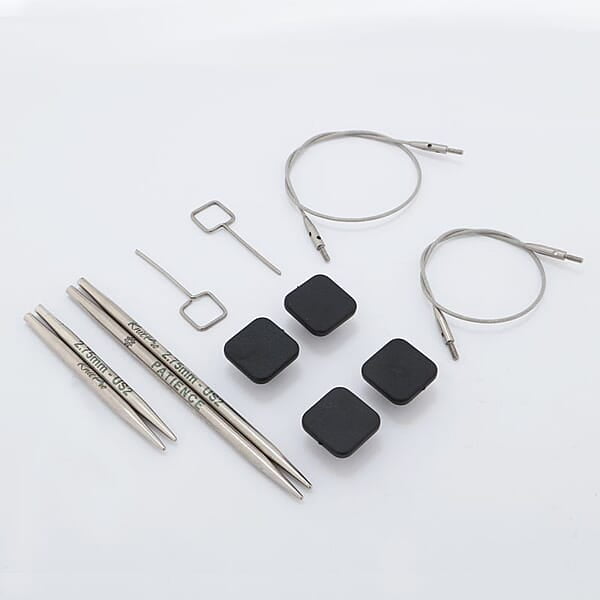 PETITE INTERCHANGEABLE NEEDLE COMBO SET 2.75MM (US 2) – THE MINDFUL COLLECTION PETITE INTERCHANGEABLE NEEDLE COMBO SET 2.75MM (US 2) – THE MINDFUL COLLECTION