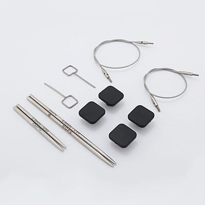 PETITE INTERCHANGEABLE NEEDLE COMBO SET 2.00MM (US 0) – THE MINDFUL COLLECTION PETITE INTERCHANGEABLE NEEDLE COMBO SET 2.00MM (US 0) – THE MINDFUL COLLECTION