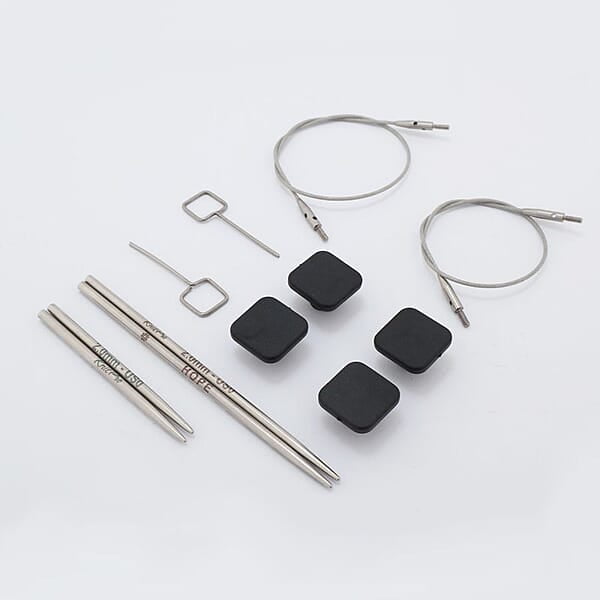 PETITE INTERCHANGEABLE NEEDLE COMBO SET 2.00MM (US 0) – THE MINDFUL COLLECTION