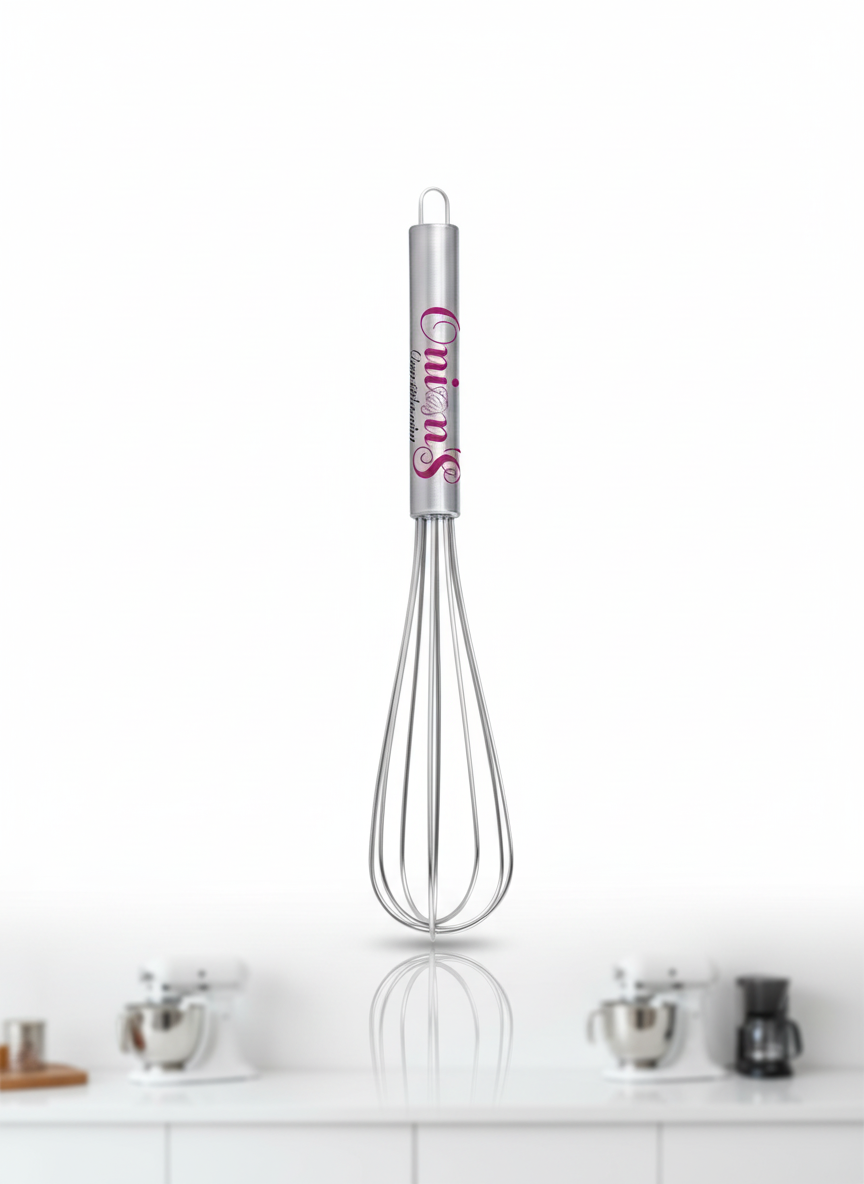 20 cm Stainless Steel Mini Wire Whisk, Hand Egg Beater for Baking, Milk Frother, Kitchen Tool