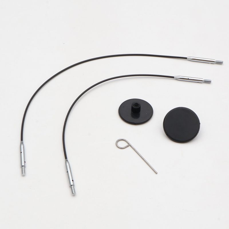 Stainless Steel Cable Set for mini IC tips of 5 cm / 2"