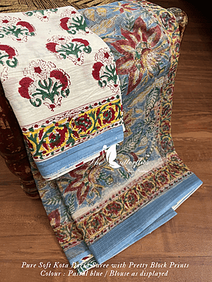 PURE SOFT KOTA DORIA SAREE SHPSKOT24141