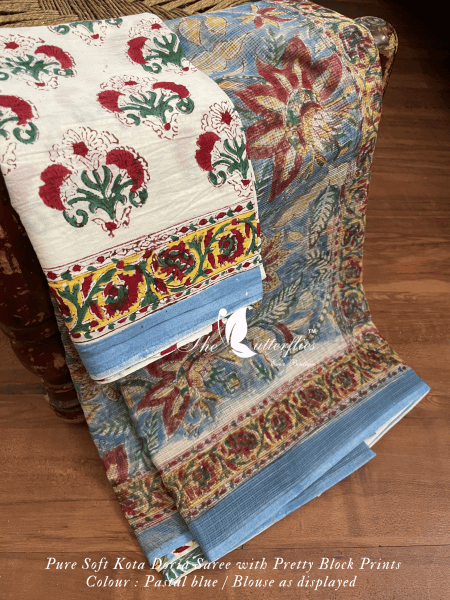 PURE SOFT KOTA DORIA SAREE SHPSKOT24141