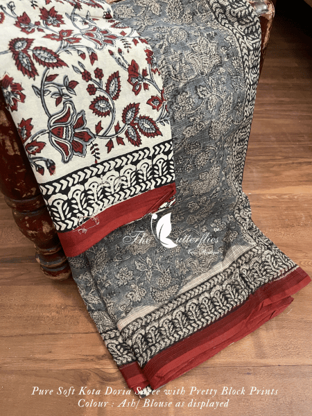 PURE SOFT KOTA DORIA SAREE SHPSKOT24140