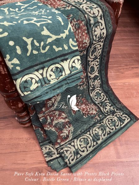 PURE SOFT KOTA DORIA SAREE SHPSKOT24137