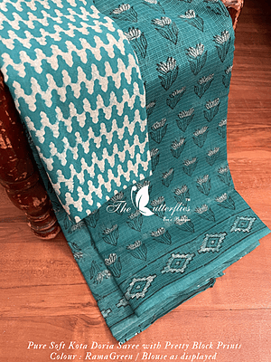PURE SOFT KOTA DORIA SAREE SHPSKOT24134