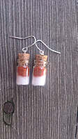 Mini Vial Earrings