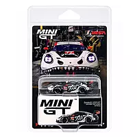 Minigt 1143-Skeleton Porsche 911 GT3 R #77 AO Racing 2025 IMSA Petit Le Mans