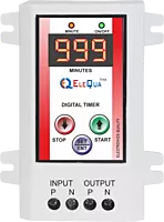 1 to 999 Minutes Timer Switch for Geyser, Heater, Oven Water Motor Pump ( up to 2 HP)