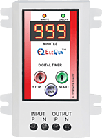 1 to 999 Minutes Timer Switch for Geyser, Heater, Oven Water Motor Pump ( up to 2 HP)