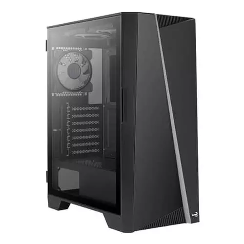 AeroCool Mirage ARGB ATX Mid Tower Case – Tempered Glass | ARGB Fans | USB 3.0
