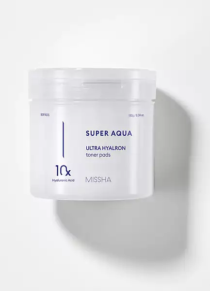 MISSHA SUPER AQUA ULTRA HYALRON TONER PADS