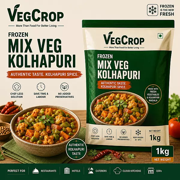 Frozen Veg Kolhapuri 1Kg