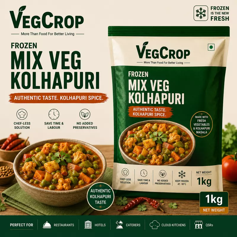 Frozen Veg Kolhapuri 1Kg