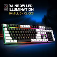 Ant Esports MK1400 Gaming Keyboard – USB Wired | Membrane Keys | LED Backlighting