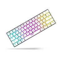 Ant Esports MK1500 Mini Wireless Gaming Keyboard – RGB Backlit | White | Bluetooth