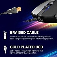 Ant Esports KM1600 Gaming Keyboard & Mouse Combo – RGB Backlit  USB  Optical Mouse