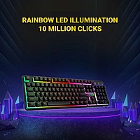 Ant Esports KM1600 Gaming Keyboard and Mouse Combo – RGB Backlighting | USB | 1 Year Warranty