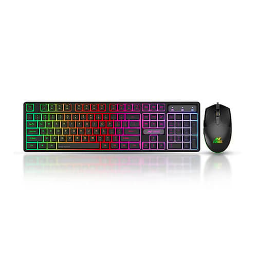 Ant Esports KM1600 Gaming Keyboard & Mouse Combo – RGB Backlit  USB  Optical Mouse
