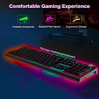 Ant Esports MK1850 Gaming Keyboard – Blue Switches | LED Backlighting | 1 Year Warranty