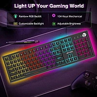 Ant Esports MK1850 Gaming Keyboard – Blue Switches | LED Backlighting | 1 Year Warranty