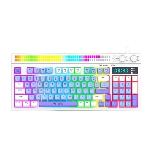 Ant Esports MK1900 RGB Gaming Keyboard – Membrane Switches | RGB Backlighting | 1 Year Warranty