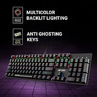 Ant Esports MK3200 V2 Mechanical Gaming Keyboard – Blue Switches | RGB Backlighting
