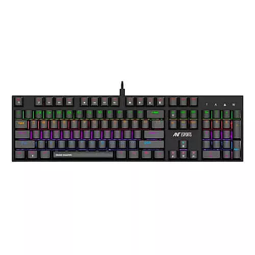 Ant Esports MK3200 V2 Mechanical Gaming Keyboard – Blue Switches | RGB Backlighting