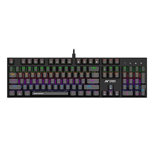 Ant Esports MK3200 V2 Mechanical Gaming Keyboard – Blue Switches | RGB Backlighting