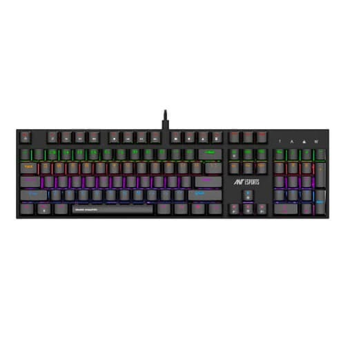 Ant Esports MK3200 V2 Mechanical Gaming Keyboard – Blue Switches | RGB Backlighting