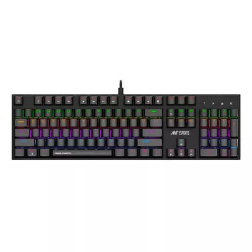 Ant Esports MK3200 V2 Mechanical Gaming Keyboard – Blue Switches | RGB Backlighting