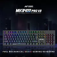 Ant Esports MK3400 Pro V3 Mechanical Gaming Keyboard – Outemu Blue Switches | RGB