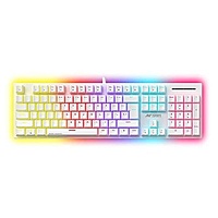 Ant Esports MK3400 Pro V3 White Mechanical Gaming Keyboard – Red Switches | RGB