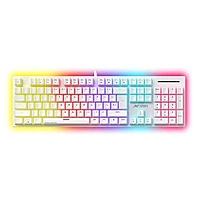 Ant Esports MK3400 Pro V3 White Mechanical Gaming Keyboard – Red Switches | RGB