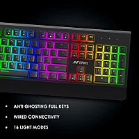 Ant Esports MK4000 RGB Gaming Keyboard – Red Switches | RGB Backlighting | 1 Year Warranty