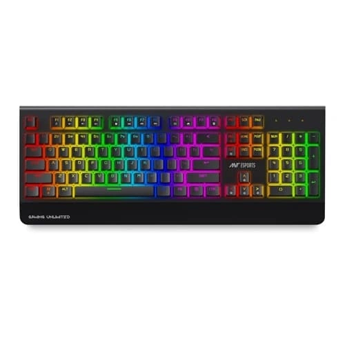 Ant Esports MK4000 RGB Gaming Keyboard – Red Switches | RGB Backlighting | 1 Year Warranty