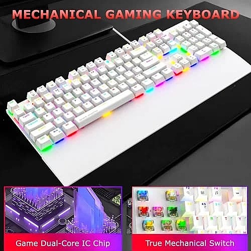 Ant Esports MK4100 RGB Mechanical Gaming Keyboard – Red Switches | USB | 1 Year Warranty