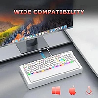 Ant Esports MK4100 RGB Mechanical Gaming Keyboard – Red Switches | USB | 1 Year Warranty