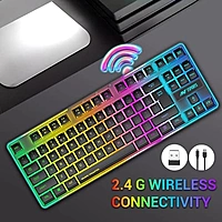 Ant Esports MK720 Pro V2 TKL – RGB Wireless Gaming Keyboard | 1 Year Warranty