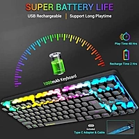 Ant Esports MK720 Pro V2 TKL – RGB Wireless Gaming Keyboard | 1 Year Warranty