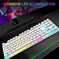 Ant Esports MK720 Pro V2 TKL White – RGB Wireless Gaming Keyboard | 1 Year Warranty