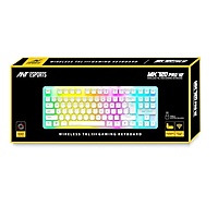 Ant Esports MK720 Pro V2 TKL White – RGB Wireless Gaming Keyboard | 1 Year Warranty