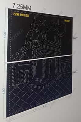 MKMD1 MAKKA MADINA 8X8 FEET 2298 HOLES