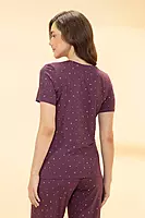 Amante SCOOP NECK SLEEP T Shirt SLT83801